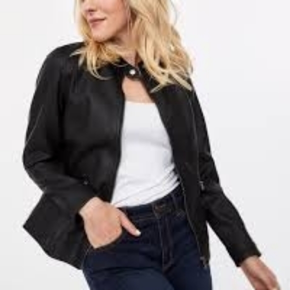 Faux Leather Jacket - Picture 5 of 5